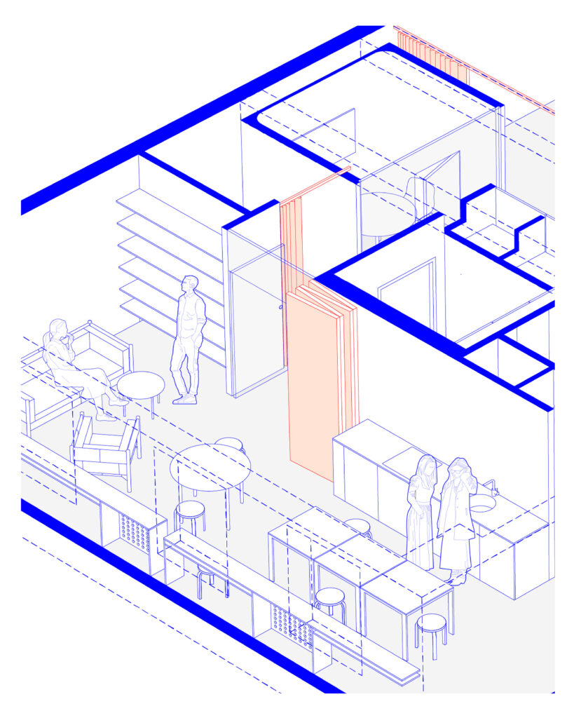 Projekt Büroumbau Karlsgasse Wien von studio olga muskała ZT e.U.